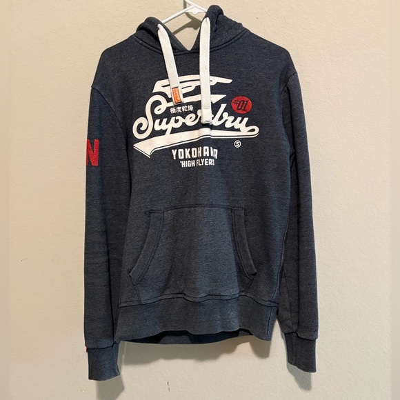 Superdry Other - Superdry High Flyers Hoodie in Ink Blue Grit